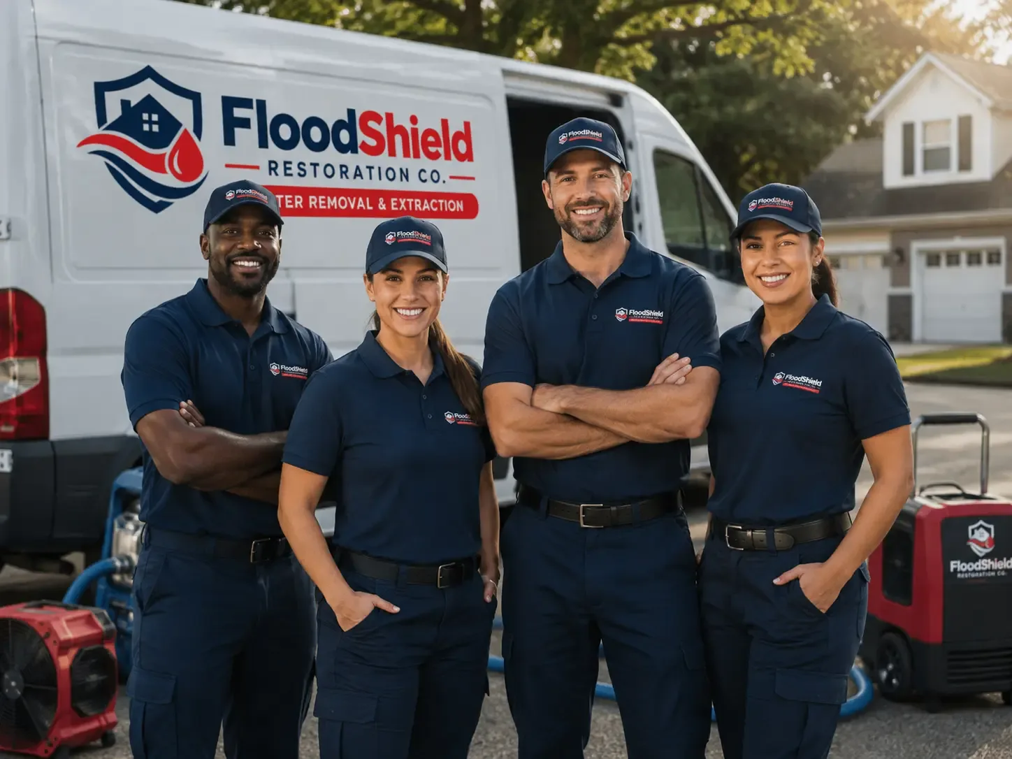 Flood Damage Restoration company in Shirley, NY